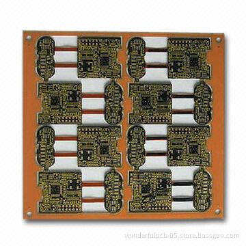 Rigid-flex PCB with 1.0mm Board Thickness and 0.3mm Minimum Hole Size